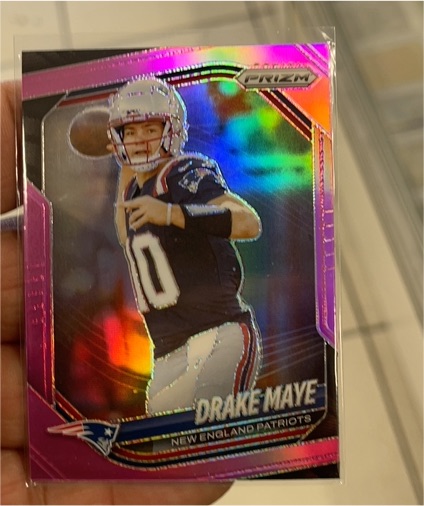 2025 Panini Prizm #165 Drake Maye — front