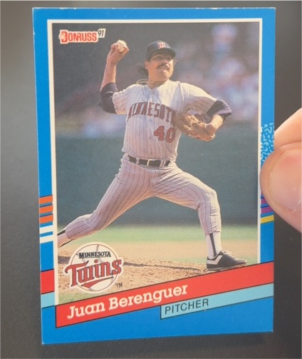 1991 Donruss #340 Juan Berenguer — front