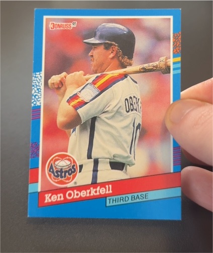 1991 Donruss #109 Ken Oberkfell — front