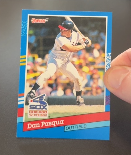 1991 Donruss #103 Dan Pasqua — front