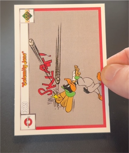 1990 Upper Deck Comic Ball #329 Calamity Jane — front