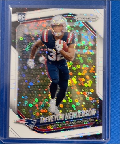 2025 Panini Prizm #343 TreVeyon Henderson — front