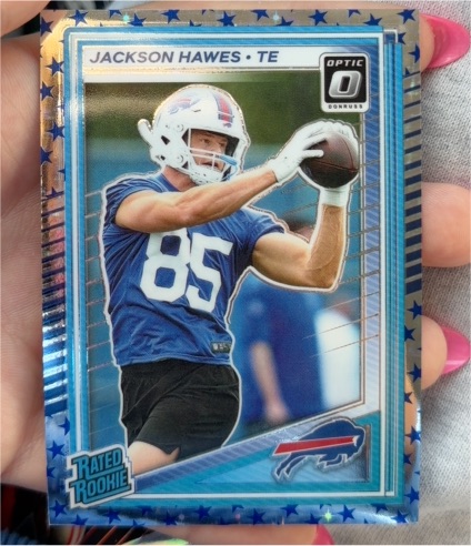 2025 Panini Donruss Optic #224 Jackson Hawes — front
