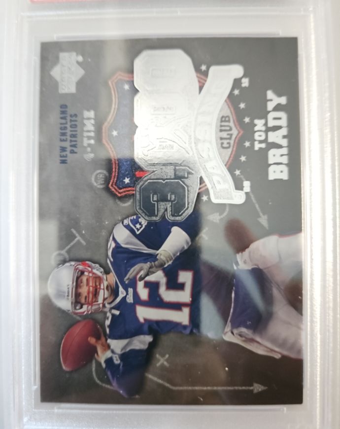 2006 Upper Deck 3000 Yard Passing Club #3KP-TB Tom Brady — front