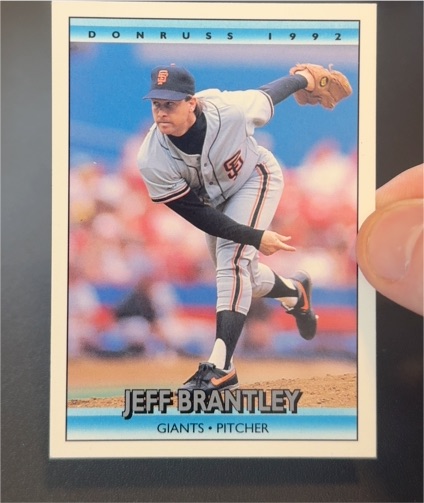 1992 Donruss #295 Jeff Brantley — front
