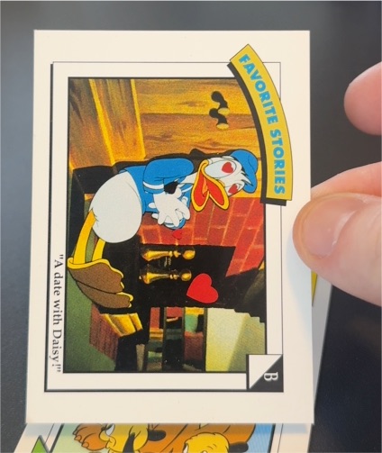 1991 Impel Disney Favorite Stories B #89 Donald Duck — front