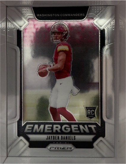 2024 Panini Prizm #2 Jayden Daniels Emergent — front