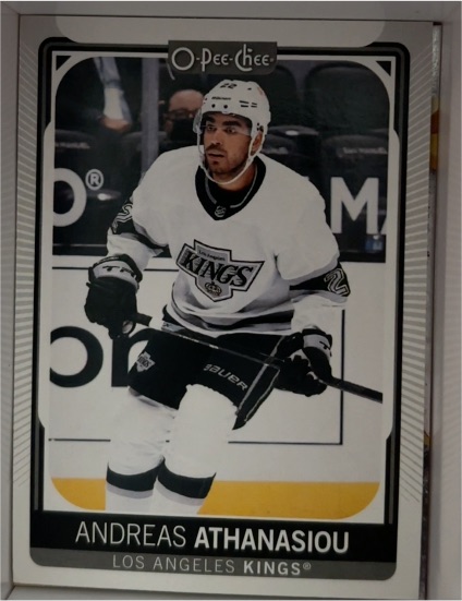 2021-22 O-Pee-Chee #69 Andreas Athanasiou — front