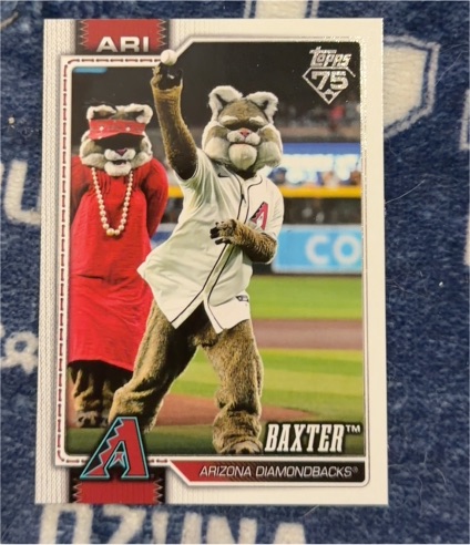 2026 Topps Series 1 #M-1 Baxter — front