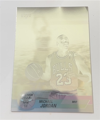 1992-93 Upper Deck #AW9 Michael Jordan Award Winner Holograms — front