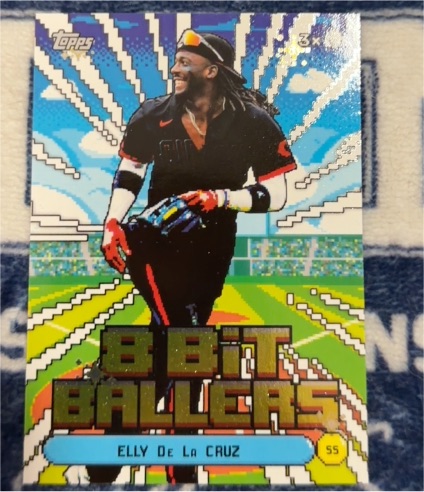 2026 Topps Series 1 #8B-24 Elly De La Cruz 8 Bit Ballers — front