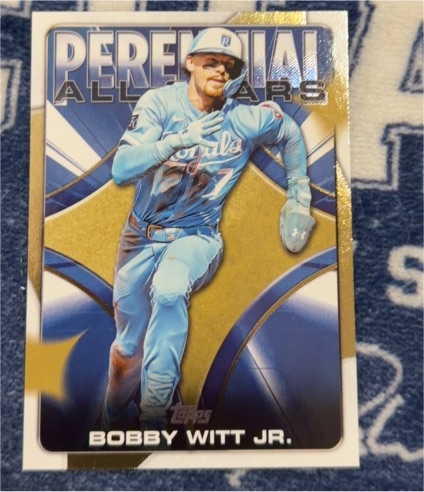 2026 Topps Series 1 Perennial All-Stars #PAS-18 Bobby Witt Jr. — front