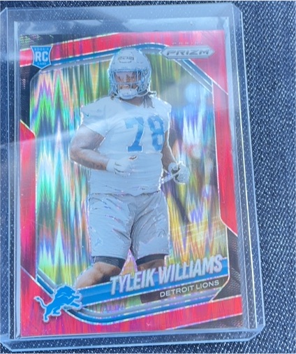 2025 Panini Prizm #328 Tyleik Williams — front