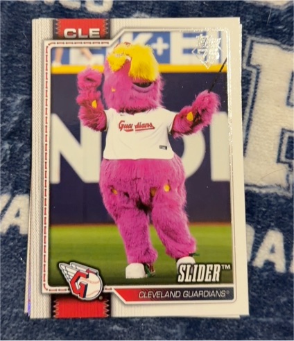 2026 Topps Series 1 Celebration Mascots #M-25 Slider — front