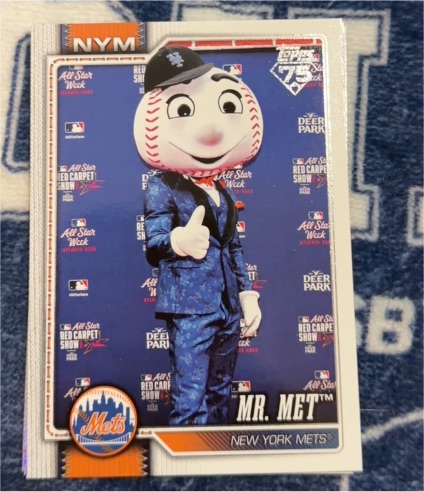 2026 Topps Series 1 #M-11 Mr. Met — front