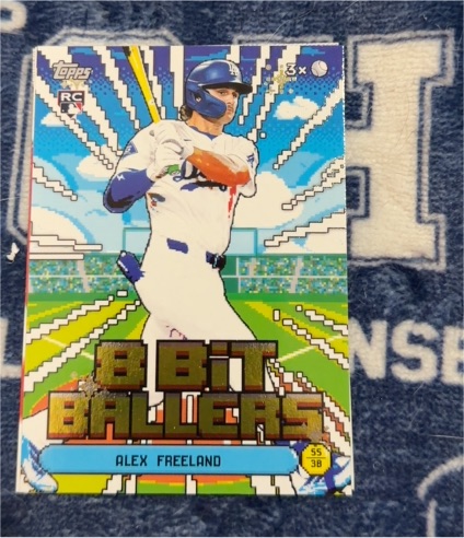 2026 Topps 8 Bit Ballers #8B-21 Alex Freeland — front