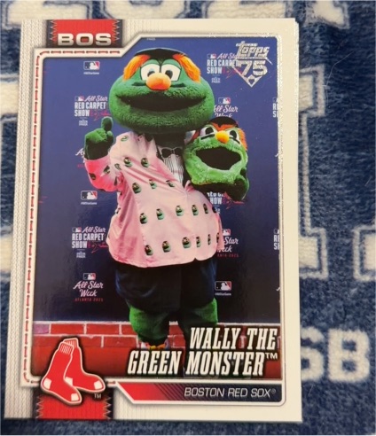 2026 Topps Series 1 #M-2 Wally the Green Monster — front