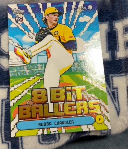 2026 Topps Series 1 #8B-22 Bubba Chandler 8 Bit Ballers — front