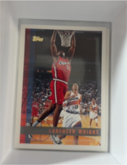 1997-98 Topps #154 Lorenzen Wright — front
