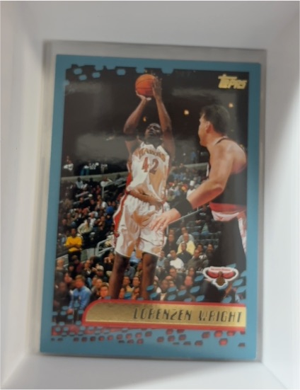 1996-97 Topps #142 Lorenzen Wright — front