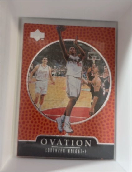 1998-99 Upper Deck Ovation #28 Lorenzen Wright — front