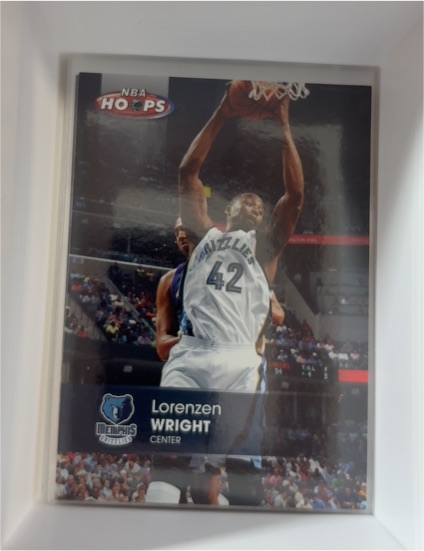 2005-06 NBA Hoops #42 Lorenzen Wright — front