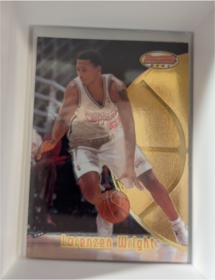 1997-98 Bowman's Best #31 Lorenzen Wright — front