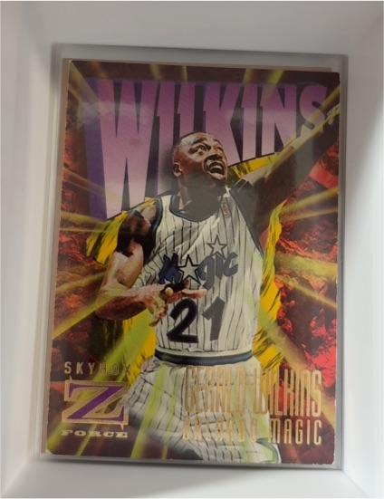 1996-97 SkyBox Z-Force #122 Gerald Wilkins — front
