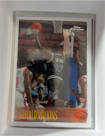 1996-97 Topps Chrome #118 Gerald Wilkins — front