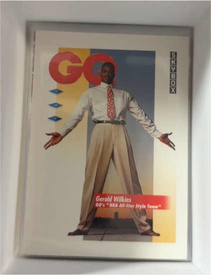 1991-92 Skybox #327 Gerald Wilkins GQ All Star Style Team — front