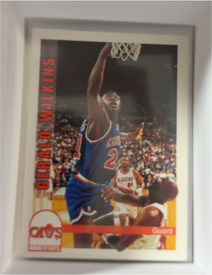 1992-93 Hoops #369 Gerald Wilkins — front