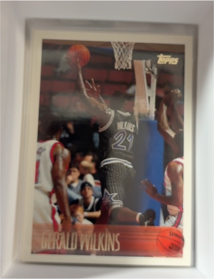 1996-97 Topps #118 Gerald Wilkins — front
