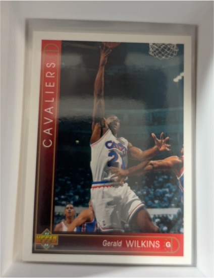 1993-94 Upper Deck #32 Gerald Wilkins — front