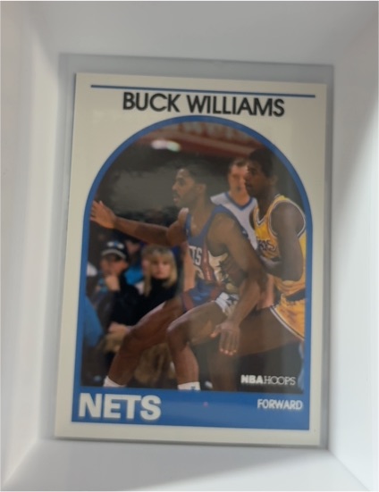 1989-90 Hoops #145 Buck Williams — front