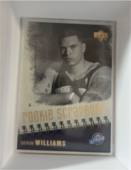 2005-06 Upper Deck Rookie Scrapbook #RS10 Deron Williams — front