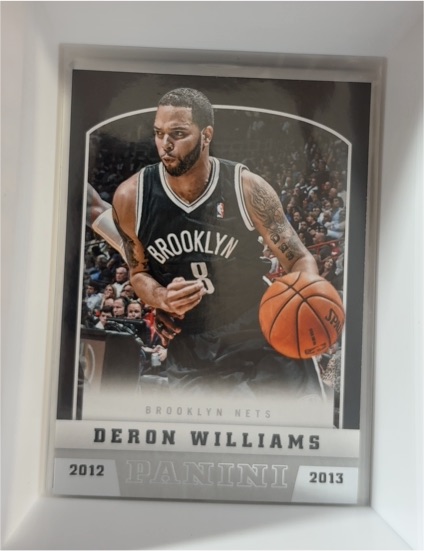 2012-13 Panini #47 Deron Williams — front