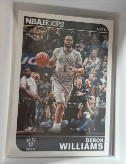 2014-15 Panini NBA Hoops #3 Deron Williams — front