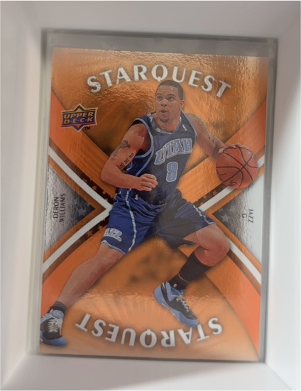 2008-09 Upper Deck Starquest #SQ-30 Deron Williams — front