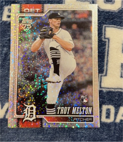 2026 Topps Series 1 #212 Troy Melton — front
