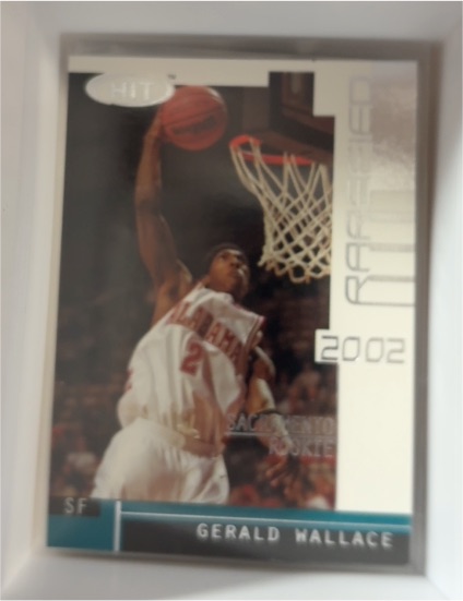 2002-03 SAGE Hit Rarefied #R40 Gerald Wallace — front