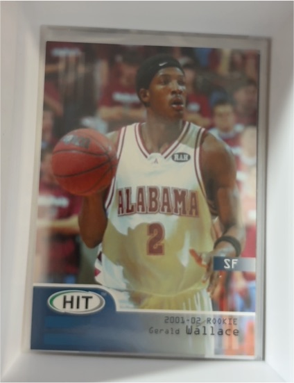 2001-02 SAGE Hit #43 Gerald Wallace — front