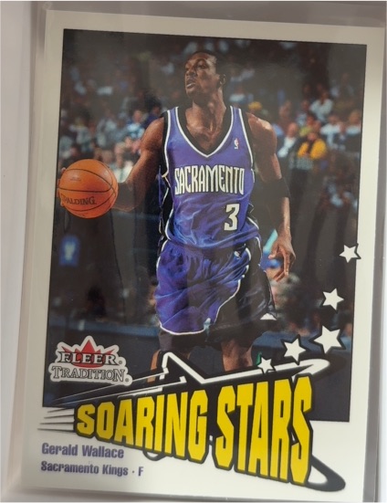 2002-03 Fleer Tradition #245 Gerald Wallace Soaring Stars — front