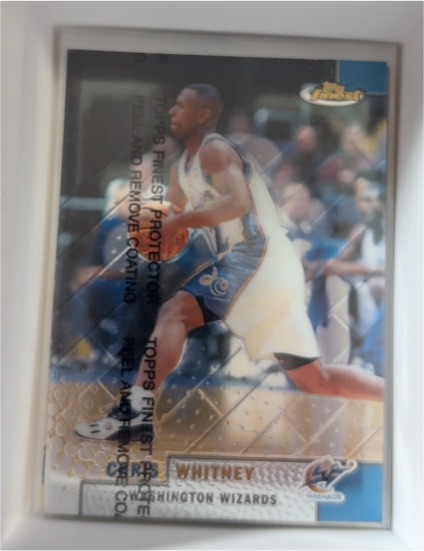 1999-00 Topps Finest #156 Chris Whitney — front
