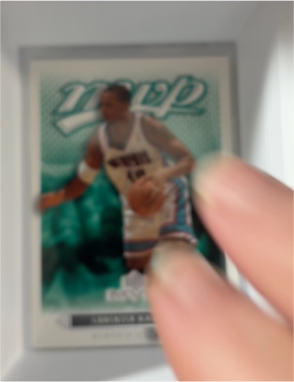 1996-97 Upper Deck #1 Alonzo Mourning — front