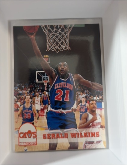 1993-94 NBA Hoops #42 Gerald Wilkins — front