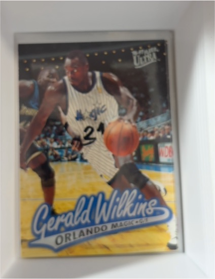 1996-97 Fleer Ultra #227 Gerald Wilkins Orlando Magic — front
