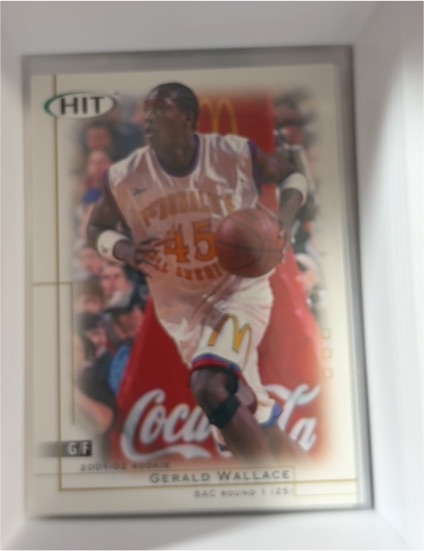 2001-02 SAGE Hit #24 Gerald Wallace — front