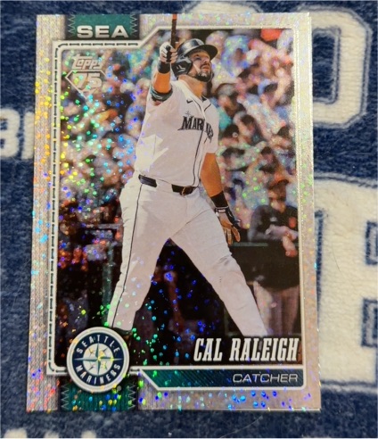 2026 Topps Series 1 #140 Cal Raleigh — front