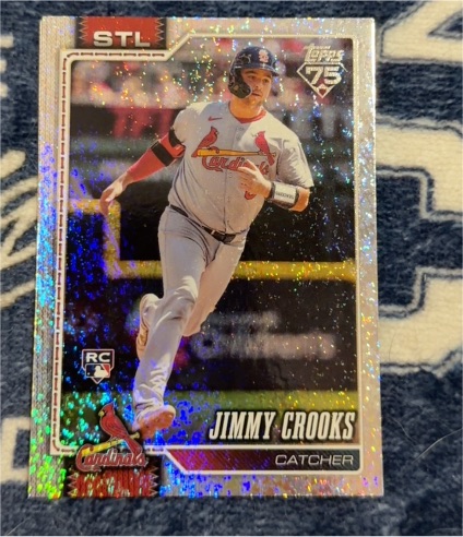 2026 Topps Series 1 #73 Jimmy Crooks — front