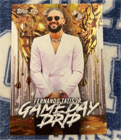 2026 Topps Series 1 #GD-8 Fernando Tatís Jr. Gameday Drip — front